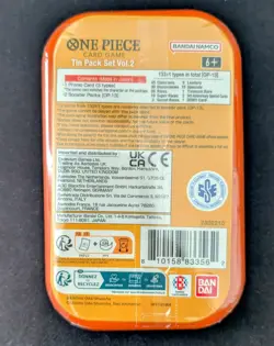 One Piece TCG Card Game - Mini Tin Vol.2 English 2 Packs Of OP 13 + Promo Pack - Image 2
