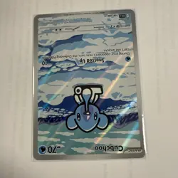 Cubchoo 109/086 IR (Illustration Rare) SV Black Bolt BLK Pokemon Card TCG GAME - Image 3
