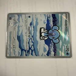 Cubchoo 109/086 IR (Illustration Rare) SV Black Bolt BLK Pokemon Card TCG GAME - Image 4