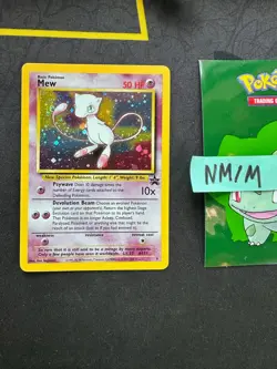 Pokemon Card Mew Black Star Promo Holo Vintage WOTC # 9 229 💎NM💎 - Image 1