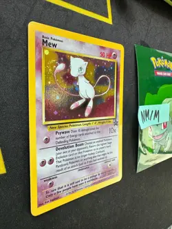 Pokemon Card Mew Black Star Promo Holo Vintage WOTC # 9 229 💎NM💎 - Image 3