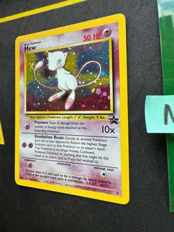Pokemon Card Mew Black Star Promo Holo Vintage WOTC # 9 229 💎NM💎 - Image 4