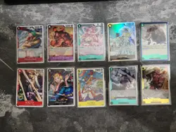 One Piece TCG 13 Card Lot bundle - Image 1