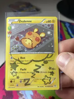 Dedenne RC10/RC32 Pokemon Generations Radiant Collection Card LP - Image 1