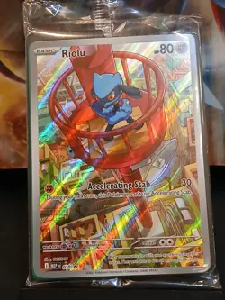Riolu 010 Promo Mega Evolution Sealed Pokemon Card - Image 2