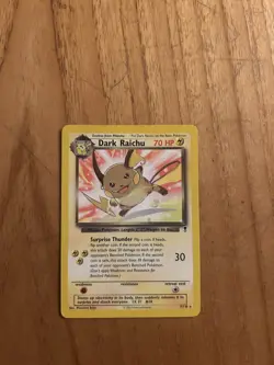 Dark Raichu 7/110 – Legendary Collection – Non-Holo Rare – WotC Pokemon Card NM - Image 1