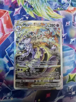 Mewtwo VSTAR - GG44/GG70 - Pokemon Crown Zenith Galarian Gallery Ultra Card NM - Image 1
