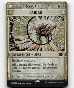 FOIL - MTG Pariah #5 - Outlaws of Thunder Junction: Breaking News - Image 1