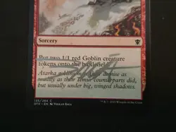 MTG Dragon Fodder-Artist Signed (Volkan Baga) - Dragons of Tarkir #135 - Image 2