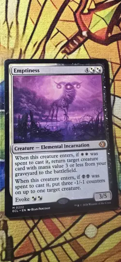 Emptiness Lorwyn Eclipsed Regular Creature Mythic MTG NM - Image 1