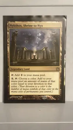 MTG: Nykthos, Shrine to Nyx | Theros | Regular | NM | Land - Image 1