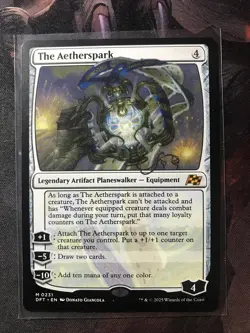 MTG The Aetherspark Aetherdrift DFT 0231 Mythic NM - Image 1