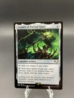 Sceptre of Eternal Glory Universes Beyond: Warhammer 40000 Regular MTG 166 - Image 1