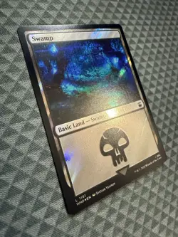 MTG Swamp #1161 Surge Foil Basic Land Universes Beyond: Doctor Who (WHO) - Image 2