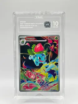 Ivysaur TAG 10 Mega Evolution 134/132 Illustration Rare Pokemon Card - Image 1