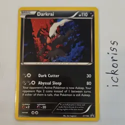 Pokemon Darkrai XY194 Promo Holo Basic Card XY Set HP110 2017 - Image 1