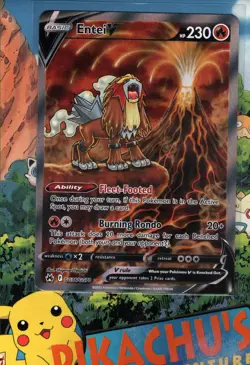 Pokemon TCG Entei V GG36 Crown Zenith NM/M 2 - Image 1