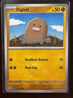 Pokemon S&V 151 - Diglett 050/165 - Image 1