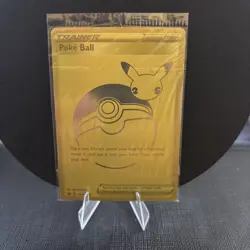 SEALED Pokemon Card Poke Ball SWSH146 Gold Celebrations 25th Anniversary - Image 2