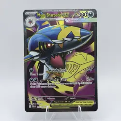 Mega Sharpedo ex 113/094 Me02: Phantasmal Flames Holo EX 330HP Pokemon TCG - Image 1