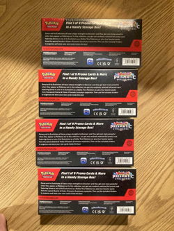 Pokemon TCG Prismatic Evolutions Surprise Box Factory Sealed New LOT OF 4 - Image 2