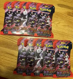 Pokemon TCG Destined Rivals Sleeved Booster Pack x10 Packs - Image 2