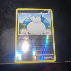 Pokemon TCG Snorlax 37/130 Diamond and Pearl Base Set Reverse Foil - Image 1