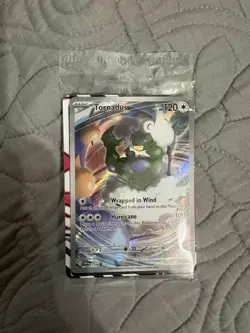 Tornadus 210 Black Star Promo White Flare ETB S&V Pokemon TCG SEALED - Image 1