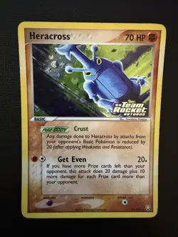 Heracross EX Team Rocket Returns #43/109 Reverse Holo Stamped 2004 Pokemon - Image 1