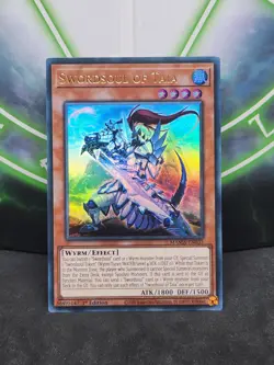 Yugioh Swordsoul of Taia MAMA-EN035 Ultra Rare 1st Edition NM - Image 1