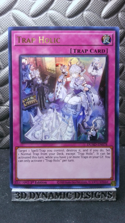 | Yugioh Trap Holic DUAD-EN078 1st Edition Ultra Rare Duelists Advance NM 🔥 | - Image 1
