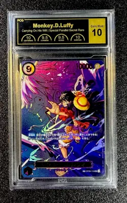 2025 ONE PIECE JPN OP13-CARRYING ON HIS WILL #119 MONKEY D. LUFFY PCG10 - Image 1