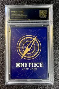 2025 ONE PIECE JPN OP13-CARRYING ON HIS WILL #119 MONKEY D. LUFFY PCG10 - Image 2
