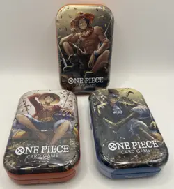 SEALED - One Piece Tin Set Vol.2 - 3 Tins OP13 - Image 1