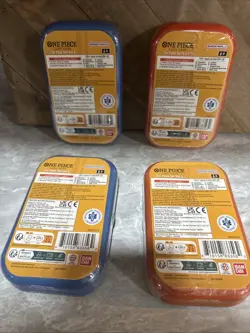 Lot of (4) - One Piece Tin Pack Set Vol 2 | OP-13 Factory Sealed Fast Shipping - Image 2