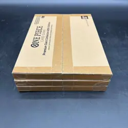Lot of (3) One Piece TCG Premium Card Collection 25th Edition English Sealed - Image 4
