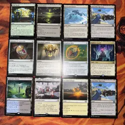 MTG Land Lot X12 Duel- Rare & Uncommon Magic the Gathering TCG Land Lot Of 12 - Image 1