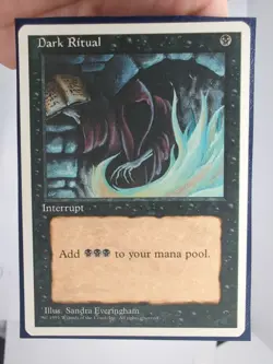 3x Dark Ritual 4th Edition LP/MP Small Seller 💌 Fast Free Shipping! - Image 2