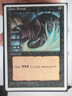 3x Dark Ritual 4th Edition LP/MP Small Seller 💌 Fast Free Shipping! - Image 4