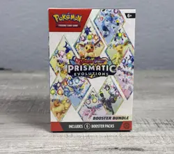 Pokemon Scarlet & Violet Prismatic Evolutions Booster Bundle 6 Packs New Sealed - Image 1