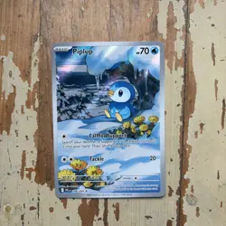 Pokemon TCG - Piplup Illustration Rare - Phantasmal Flames 98/94 NM - Image 1