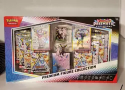 Pokemon Prismatic Evolutions Premium Figure Collection Confirmed Lot Of 2 - Image 1