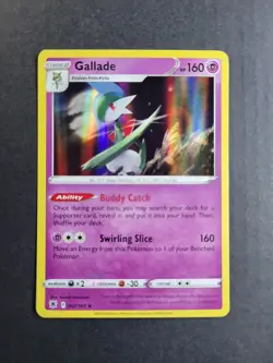Gallade 62/189 Pokemon TCG SW&SH Astral Radiance Rare Holo NM - Image 2