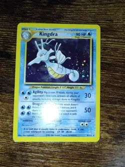 Kingdra 8/111 Holo Rare Neo Genesis Pokemon NM - Image 3