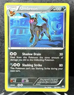 2012 Pokemon Black & White Dark Explorers Umbreon #60/108 MINT - Image 1