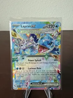Lapras ex 032/142 Ultra Rare Pokemon Stellar Crown NM - Image 1