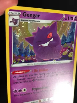 Pokemon Gengar Holo Swirl! SWSH052 (NM) - Image 1