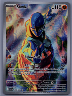 Sawk SV: White Flare - Pokemon NM 130/086 - Image 1
