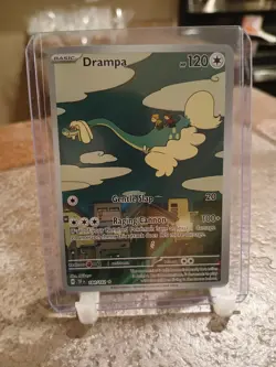 Pokemon TCG Drampa 184 Temporal Forces Illustration Rare - Image 1