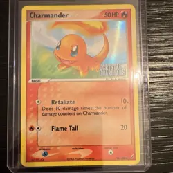 Pokemon TCG Charmander EX Crystal Guardians 48/100 Regular Common 50HP English - Image 1